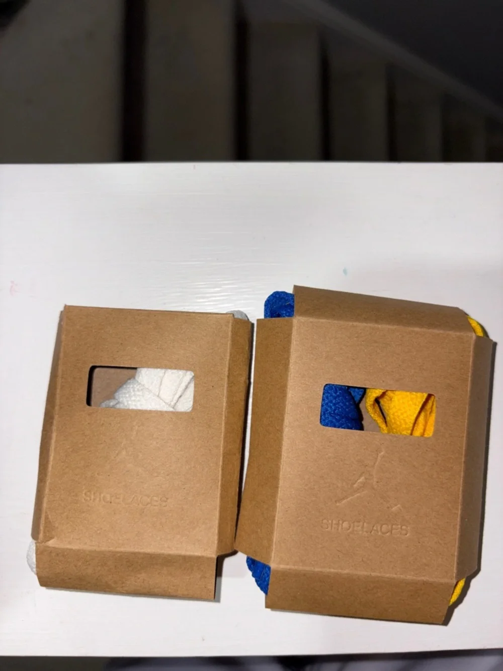 Nike High-Top Sneakers - Blue & Yellow